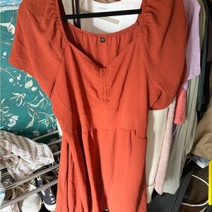 Women's Rust dress